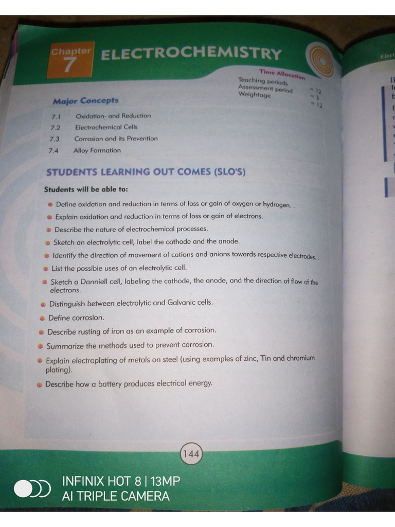Electro Chemistry 3 | PDF