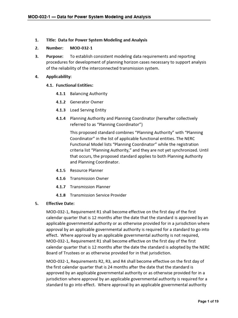 mod-032-1 | PDF | Electric Power Transmission | Transformer