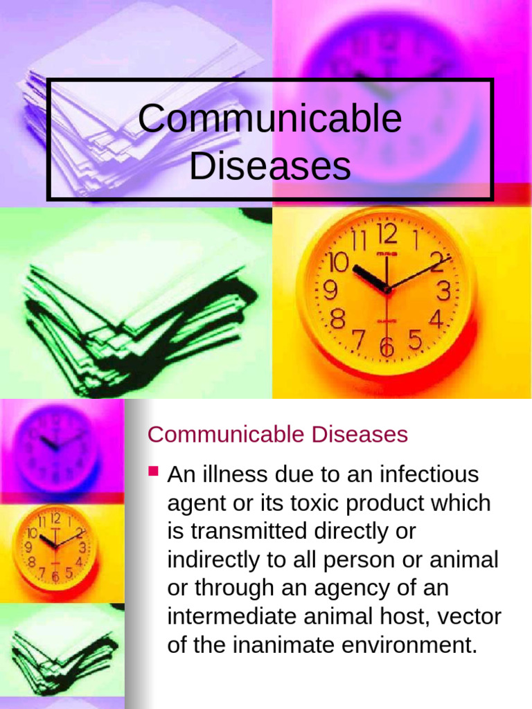 Communicable Diseases | PDF | Infection | Pneumonia