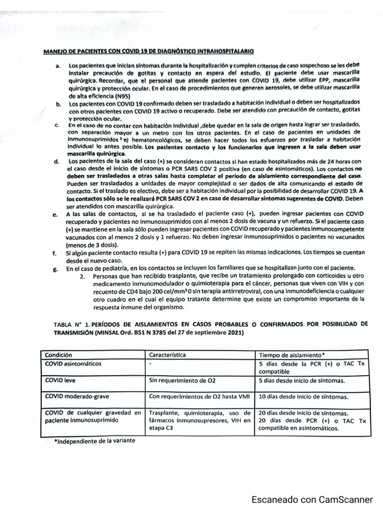 Manejo COVID 19 | PDF