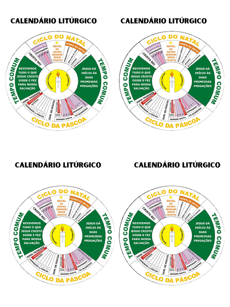 Calendário Litúrgico - 20231117 - 181658 - 0000 | PDF