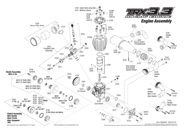 Traxxas Engine Assembly Guide | PDF