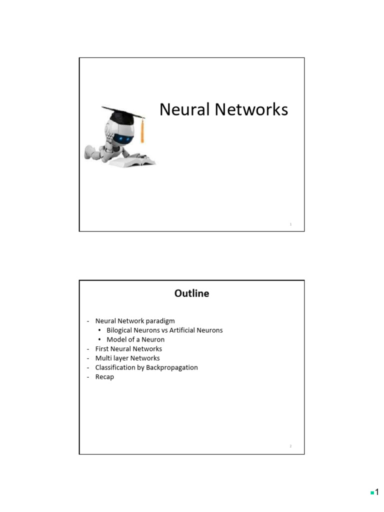 Understanding Neural Networks Basics | PDF | Neuron | Artificial Neural ...
