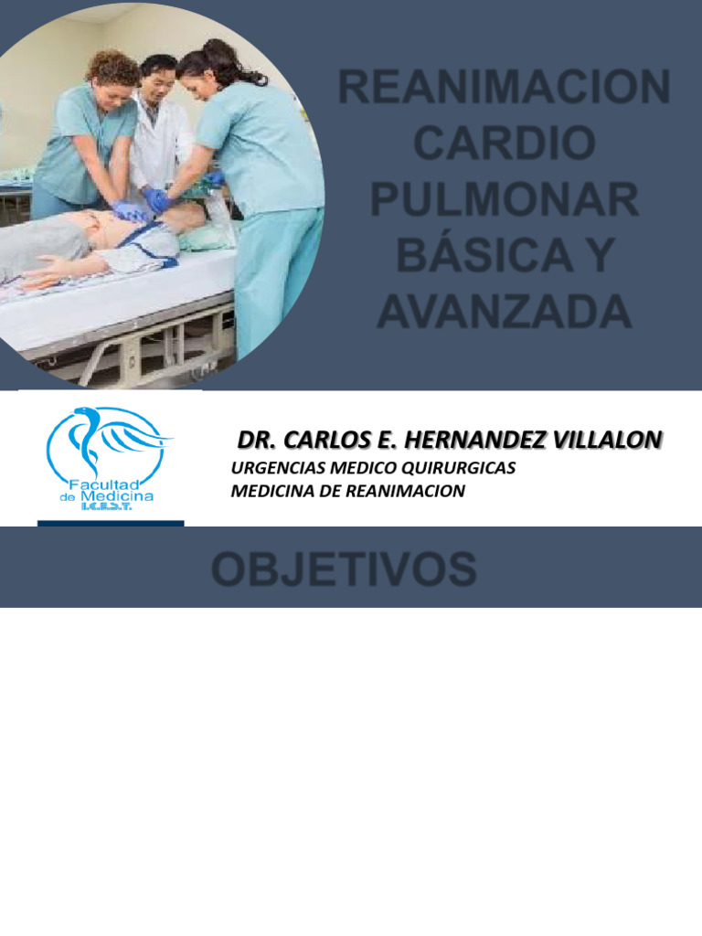 3. Rcp Basico y Dea_icest | PDF | Reanimación cardiopulmonar | Paro ...