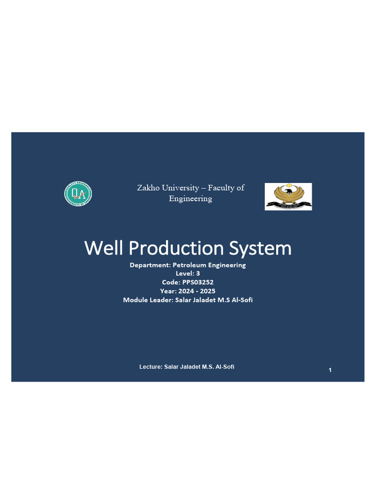 Reservoir Deliverability Analysis Methods | PDF | Petroleum Reservoir ...