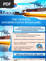Understanding GIR 5 for Tariff Classification | PDF | Textiles
