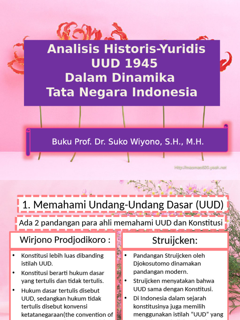 Sejarah dan Perubahan UUD 1945 | PDF