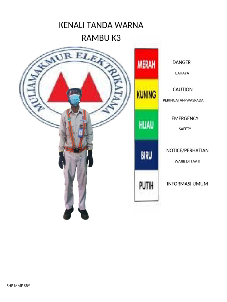 Tanda Warna dan Rambu K3 | PDF