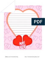 Valentine Paper