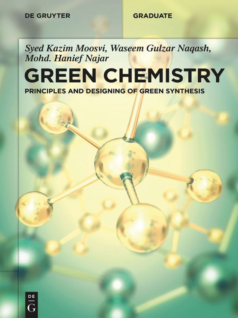 Principles of Green Chemistry Synthesis | PDF | Green Chemistry | Chemistry