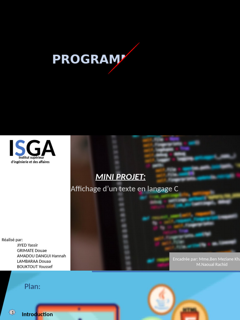 Affichage de caractères en C | PDF | Informatique | Programmation ...
