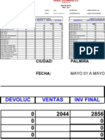 Informe de Ventas Mes de Diciembre Del 2