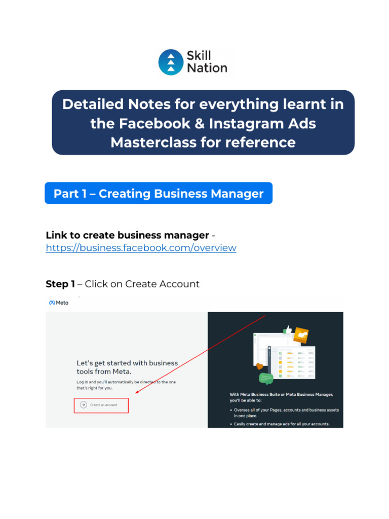 Facebook Ads Masterclass Guide | PDF | World Wide Web | Internet & Web