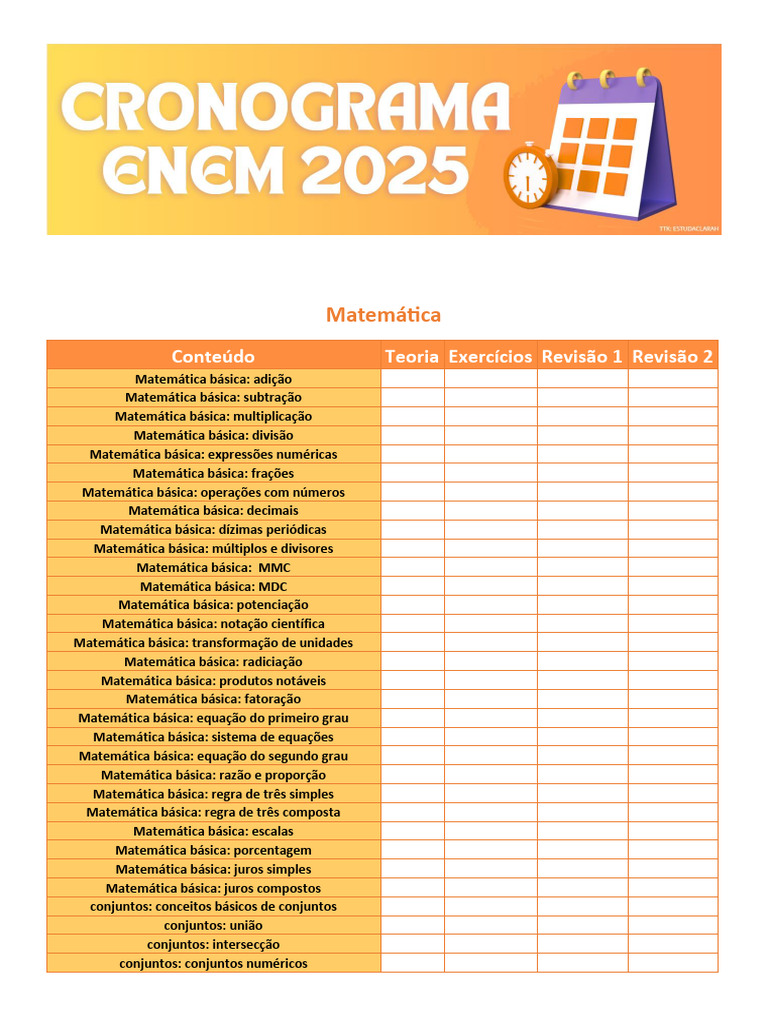 Conteúdo Completo para ENEM 2025 | PDF | Reações químicas | Química