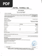 Guest House Bill Format Template | PDF