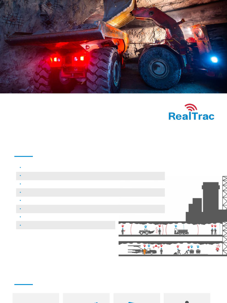RealTrac Integrations for Mine Safety | PDF | Radio | Mining