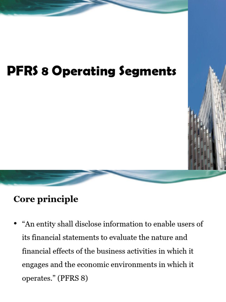OPERATING-SEGMENTS | PDF | Revenue | Financial Statement