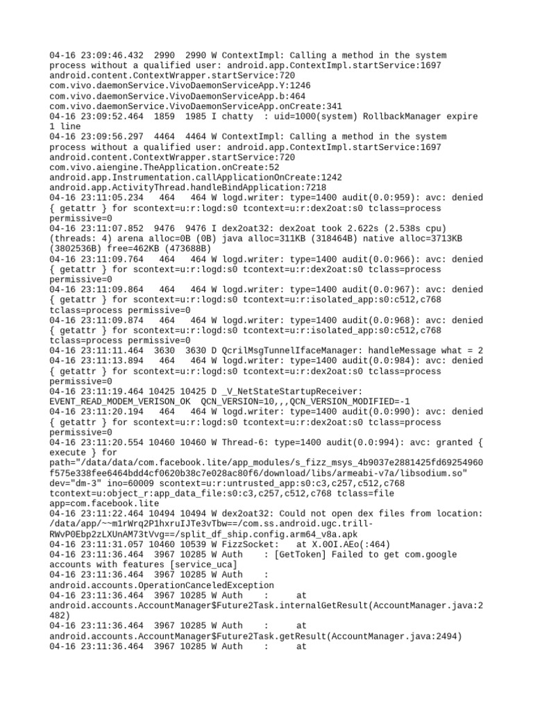Log Warnings and Errors Overview | PDF | Software | Computer Programming