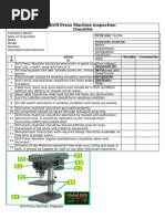 Cutting Machine Safety Checklist | PDF