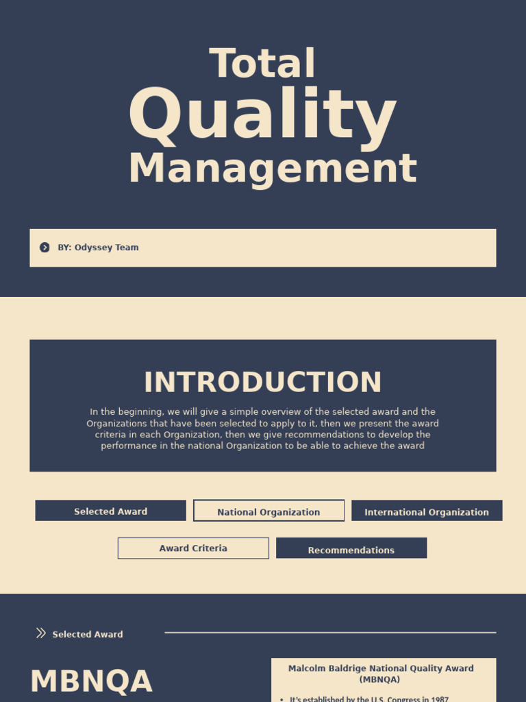 TQM Project | PDF | Knowledge Management | Data
