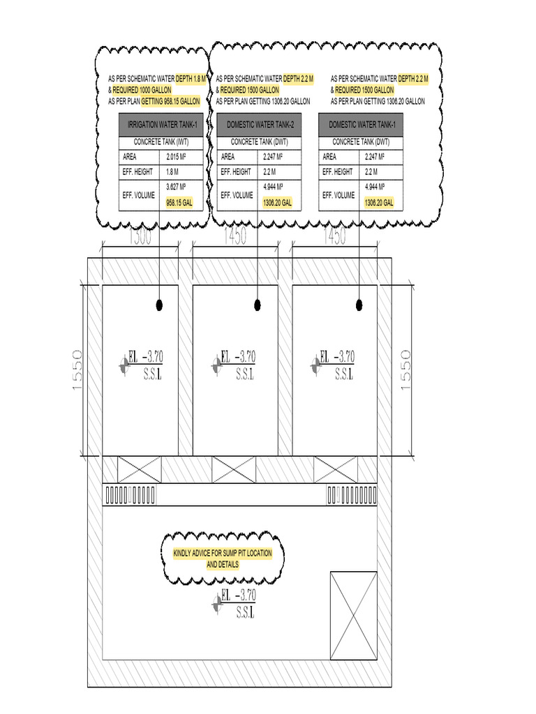 Gf-127 Water Tank Plan | PDF