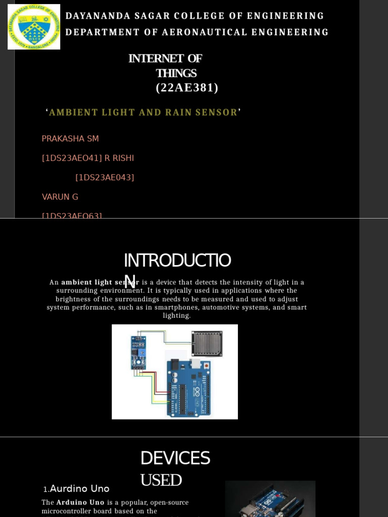 Internet of Things | PDF | Arduino | Efficient Energy Use