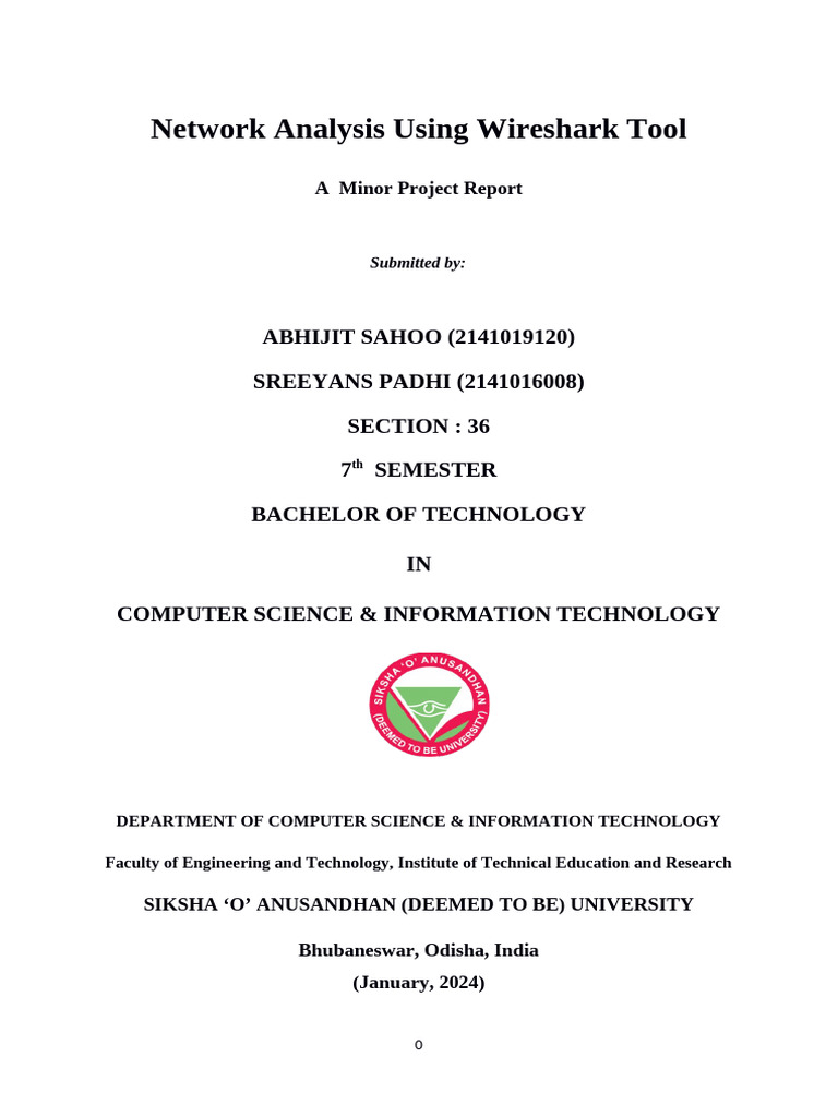 Wireshark Network Traffic Analysis Report | PDF | Domain Name System ...