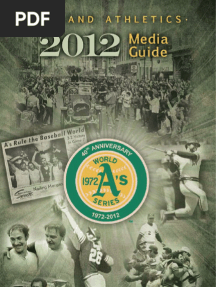 2012 Oakland A's Media Guide
