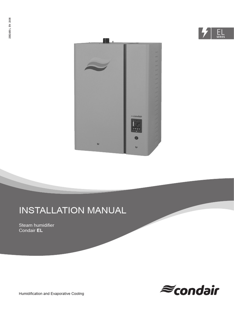 Condair EL Installation Manual | PDF | Mains Electricity | Electrical ...