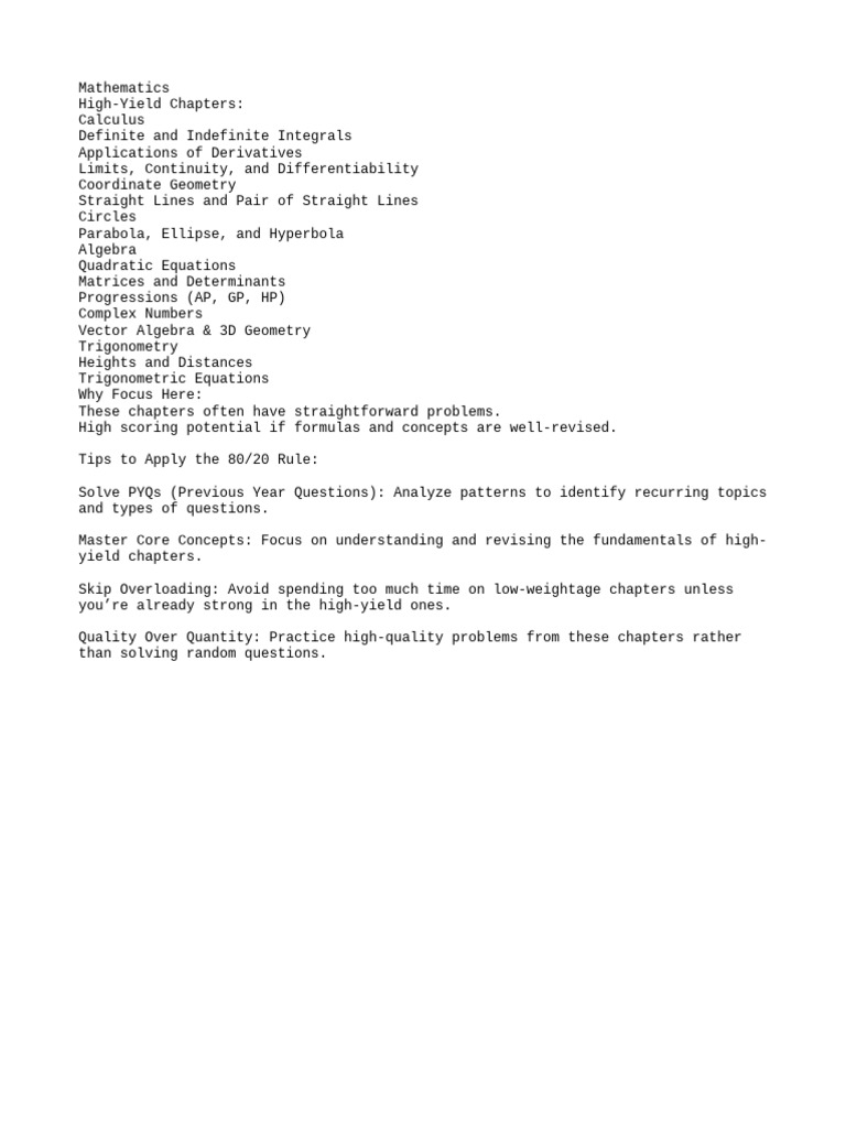 Mathematics | PDF