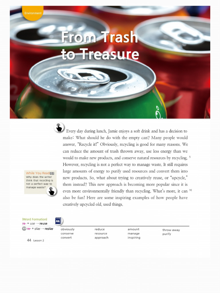 From Trash To Treasure | PDF