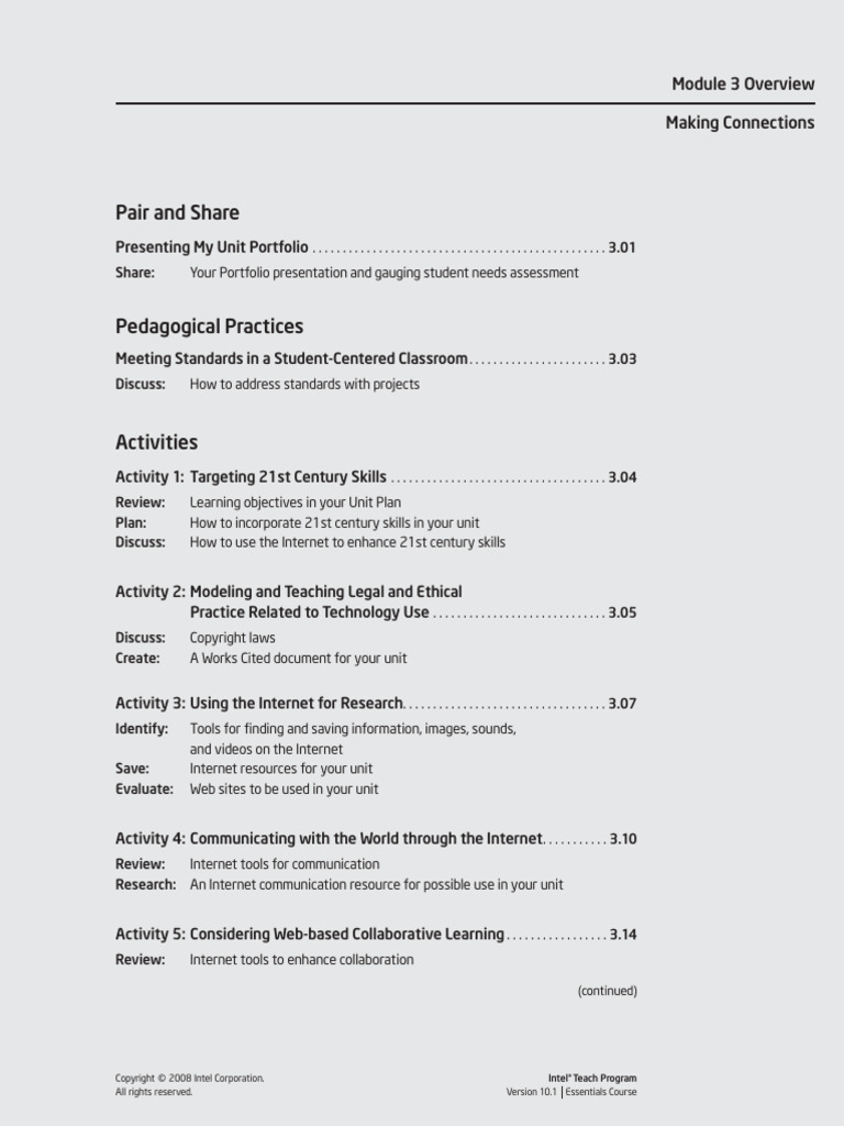 04 Essentials v10-1 Module 3 | PDF | Blog | Wiki