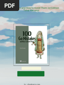 Download ebooks file 100 Go Mistakes and How to Avoid Them 1st Edition Teiva Harsanyi all chapters