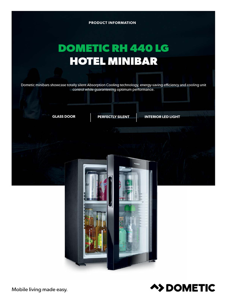 Dometic RH440LG Specification Sheet PI | PDF | Refrigerator | Door