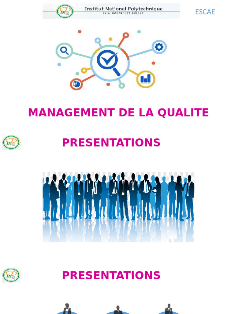 Management de la Qualité : Enjeux et Principes | PDF | Management de la ...