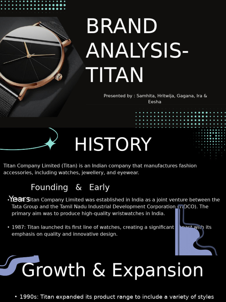 Brand Analysis - Titan | PDF