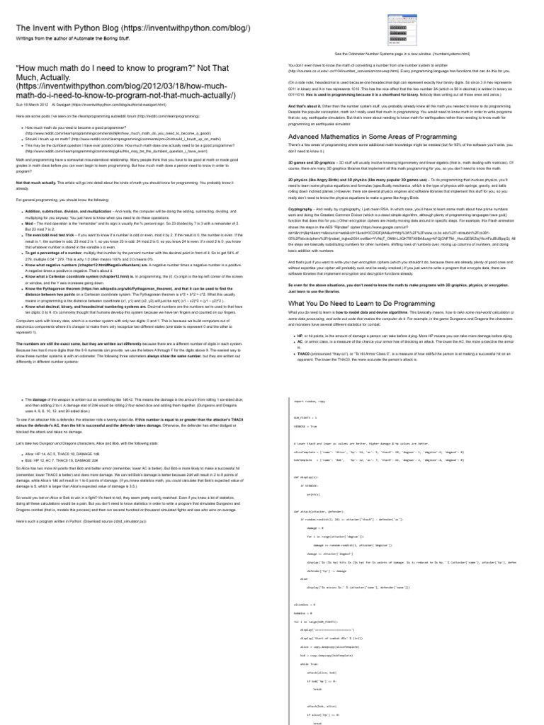 7 | PDF | Mathematics | Computer Programming