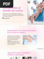 Pasos para Lavado de Manos Clínico y Quirúrgico | PDF | Lavado de manos ...