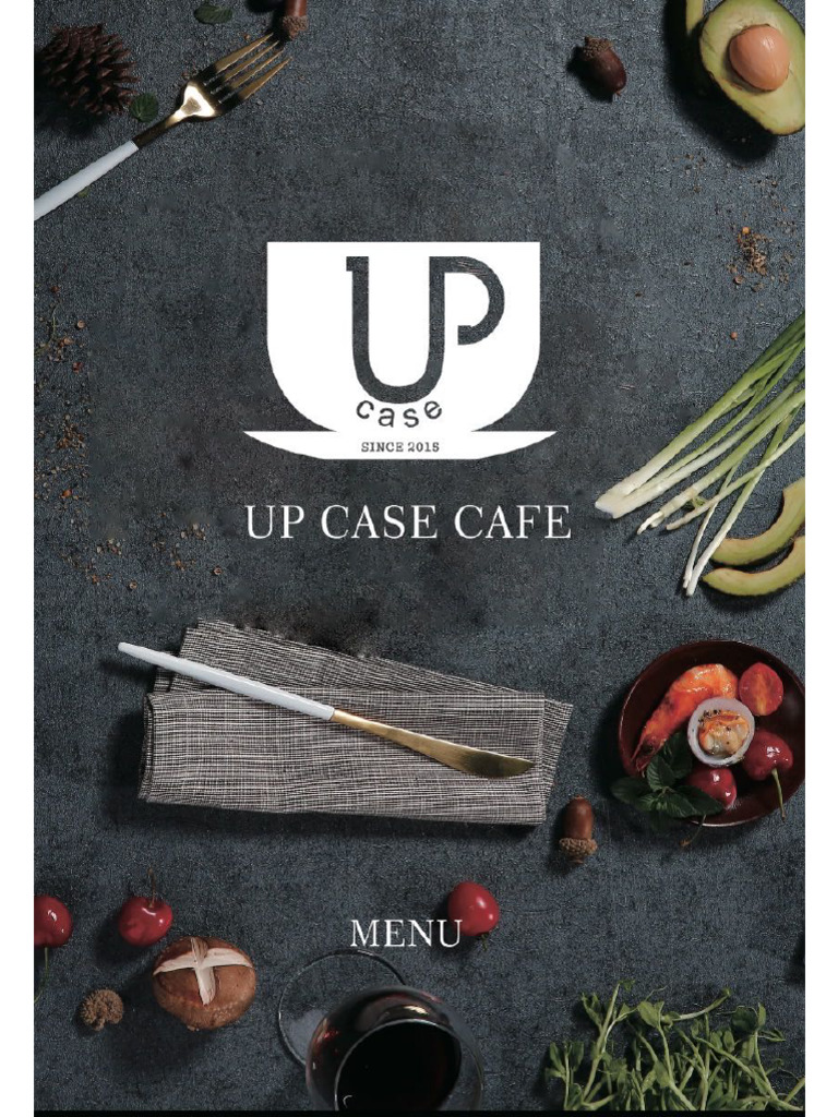 Up Case Cafe Menu | PDF