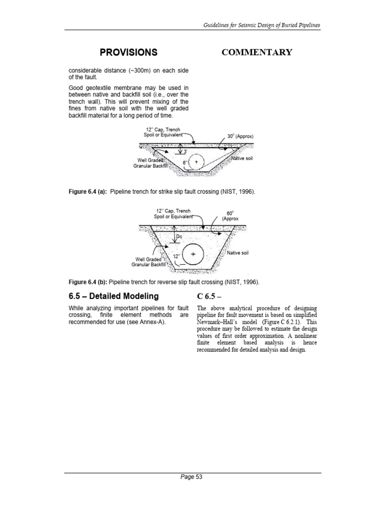 Seismic Design Guidelines for Pipelines | PDF