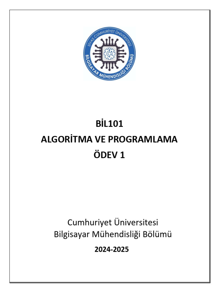 Algoritma Odev 1 | PDF