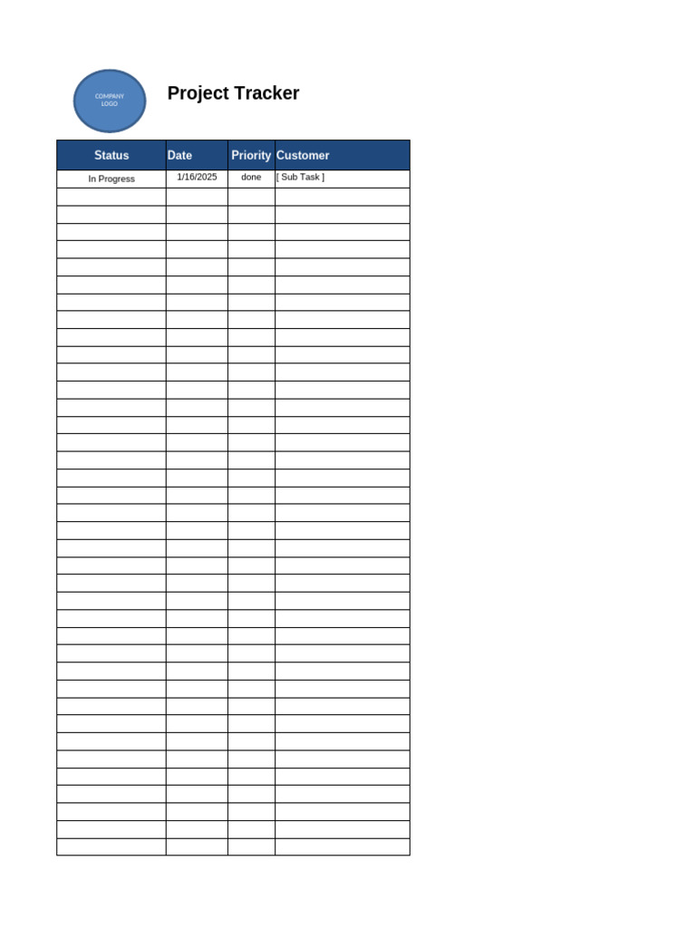 Project Tracking | PDF