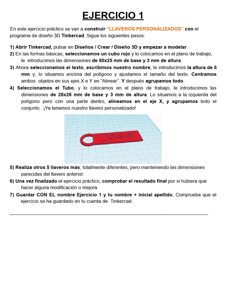 Tinkercad 1 | PDF