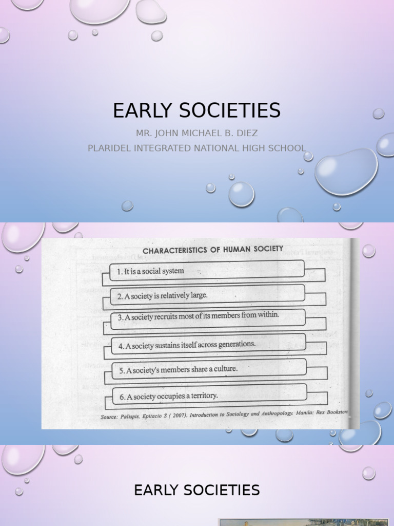 UCSP Lesson 3 | PDF | Society | Hunter Gatherer
