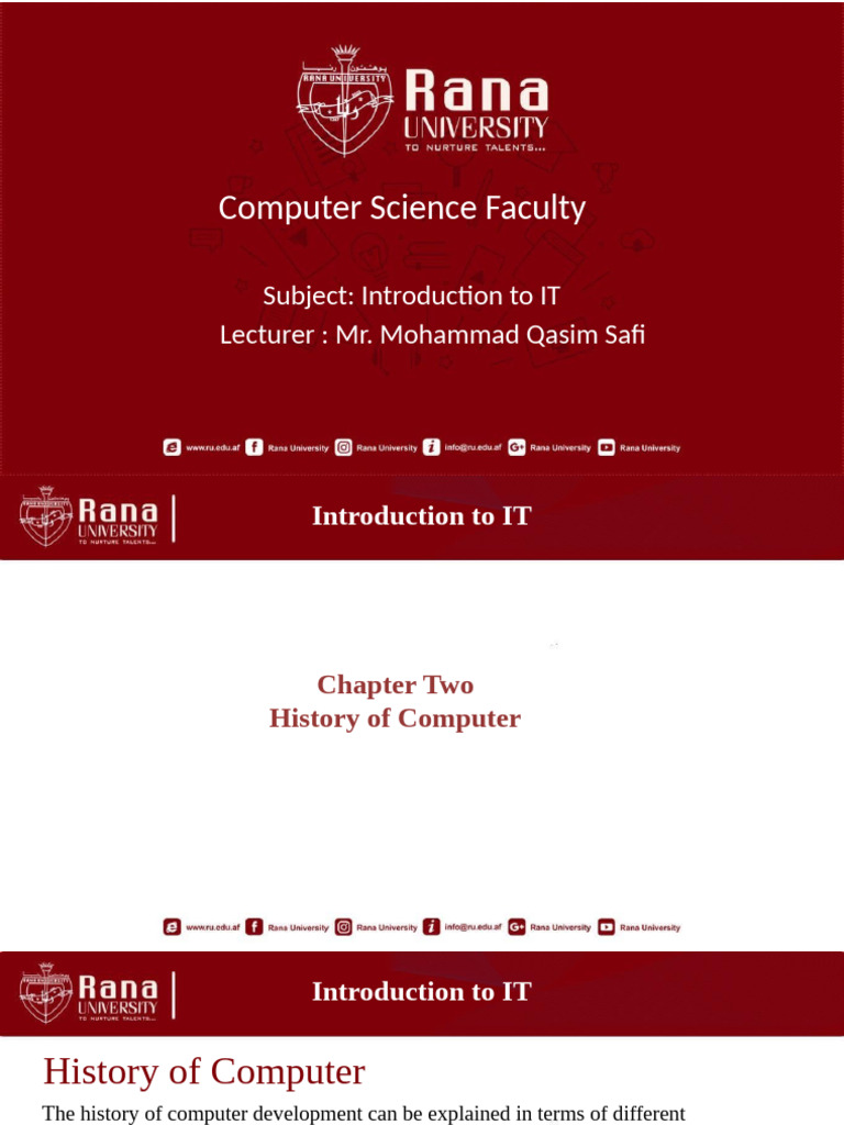 History of Computer Generations Explained | PDF | Integrated Circuit ...