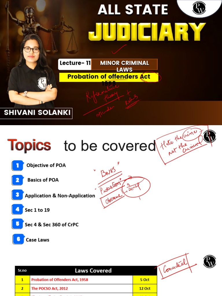 Probation Of Offenders Act Guide Pdf Bail Probation