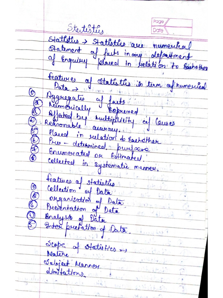 Bba 2nd Sem Business Statistics | PDF