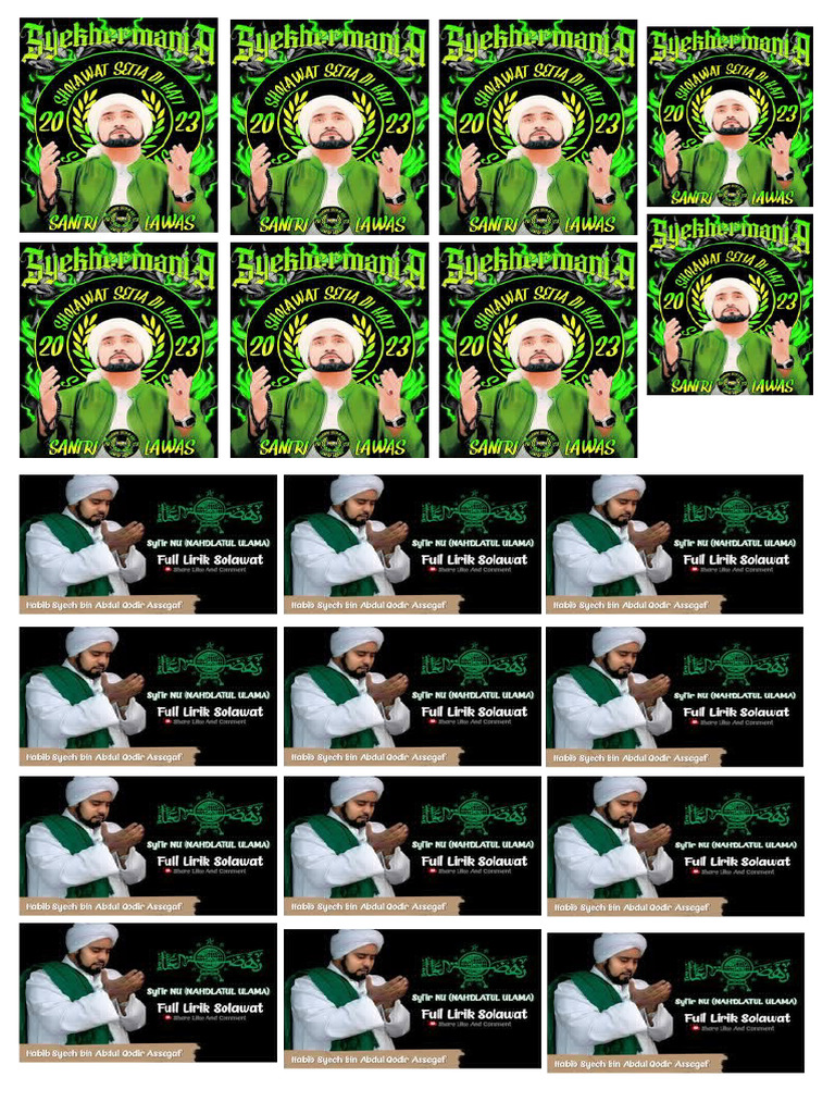 STIKER RAFI Salawat 1 | PDF