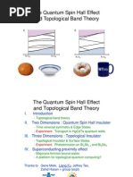 Liang Fu Et Al - The Quantum Spin Hall Effect and Topological Band Theory