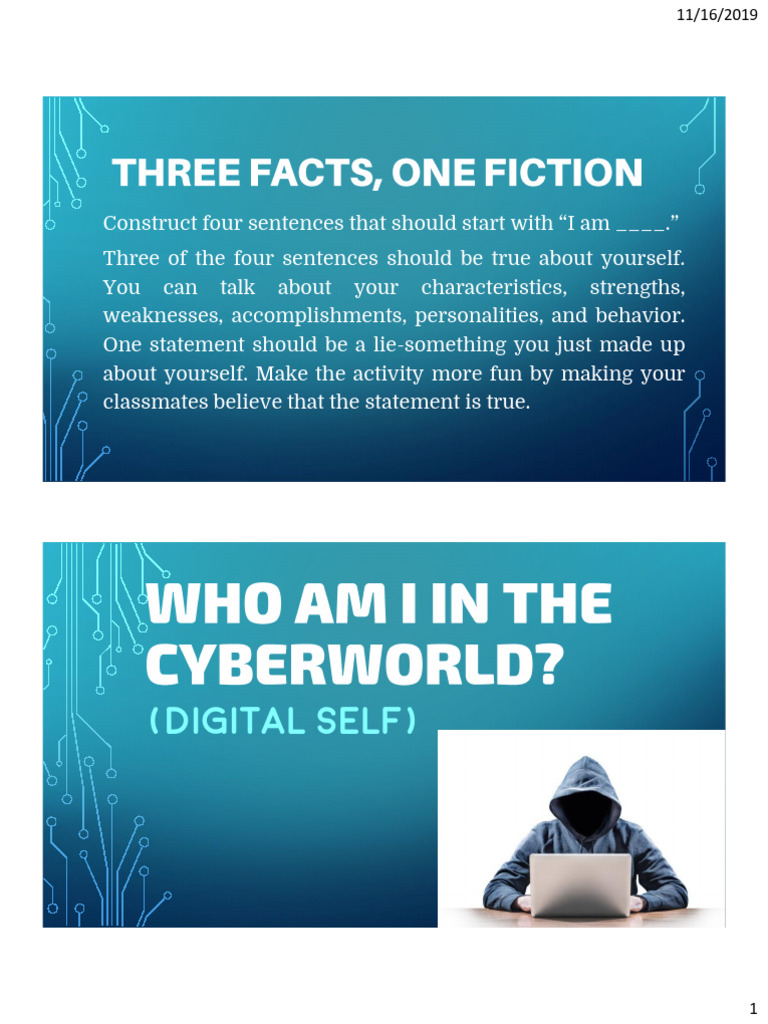 Who Am I in The Cyberworld | PDF | Gender | Gender Studies